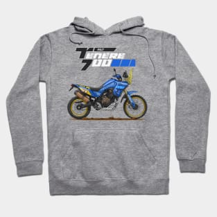 Rally raid bike in Gauloises livery Hoodie